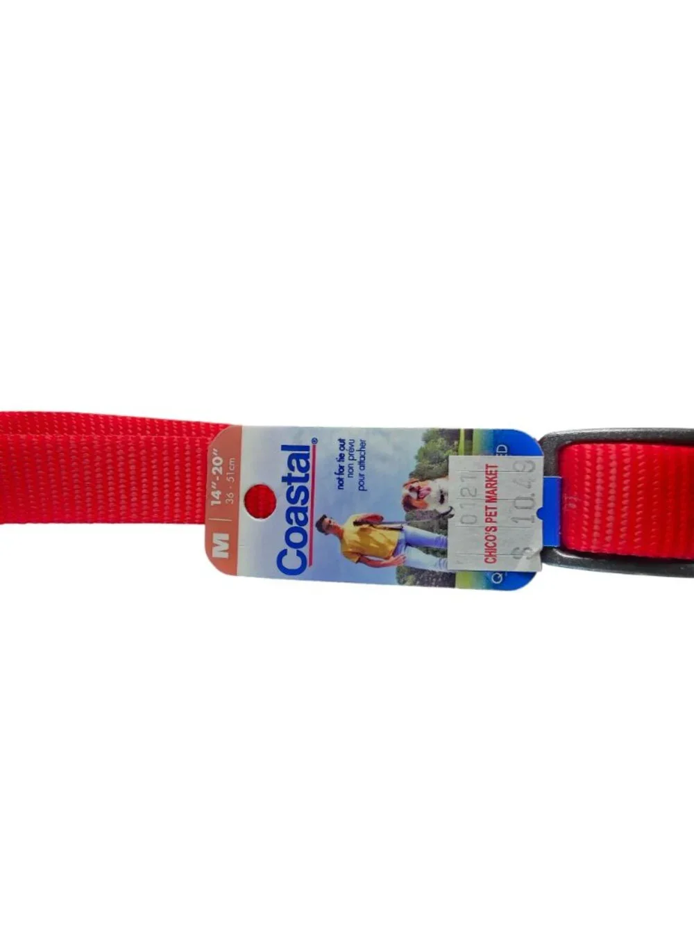 Coastal Comfort Wrap Adjustable Dog Harness Red Medium 14